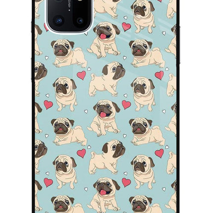Pug Dog Oneplus 8T Glass Case