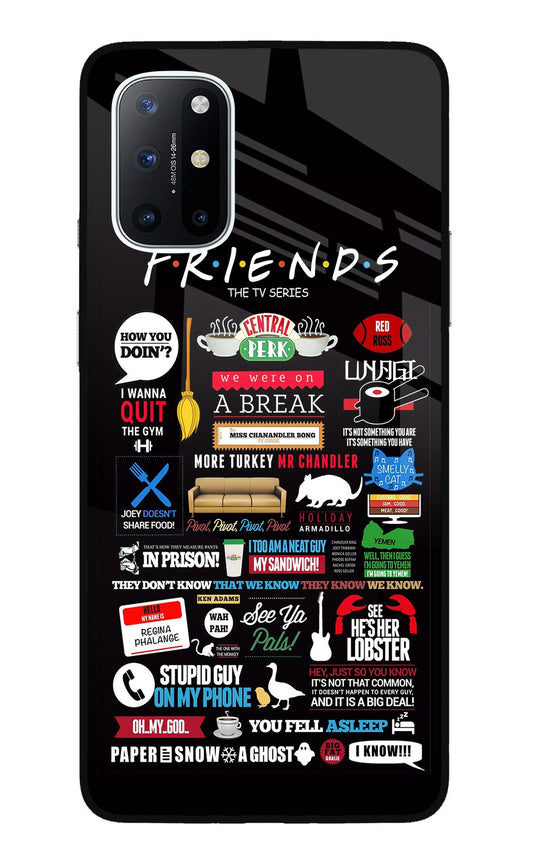 FRIENDS Oneplus 8T Glass Case