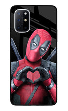 Deadpool Oneplus 8T Glass Case Back Cover by Casekaro