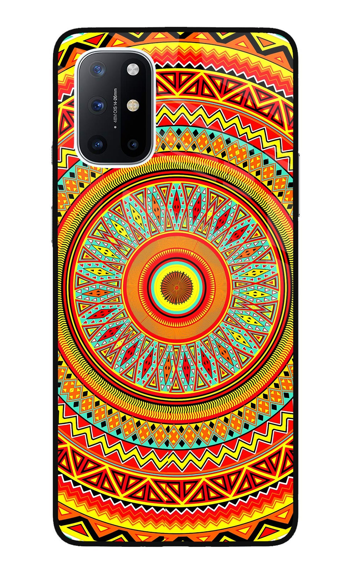 Mandala Pattern Oneplus 8T Glass Case