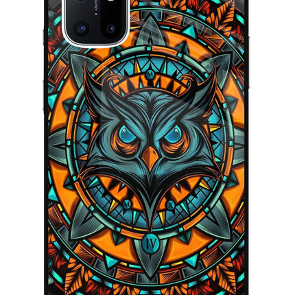 Angry Owl Art Oneplus 8T Glass Case