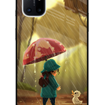 Rainy Day Oneplus 8T Glass Case