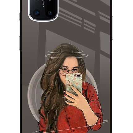 Selfie Queen Oneplus 8T Glass Case