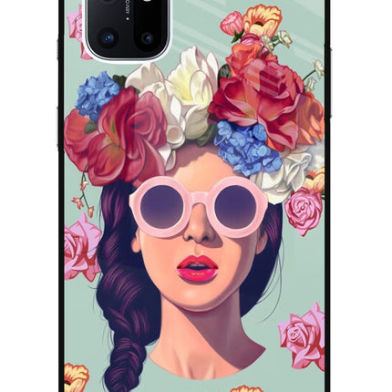 Pretty Girl Oneplus 8T Glass Case