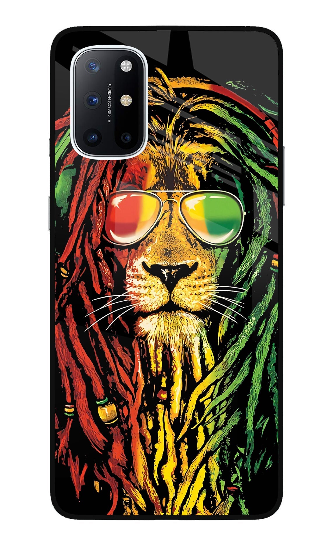 Rasta Lion Oneplus 8T Back Cover