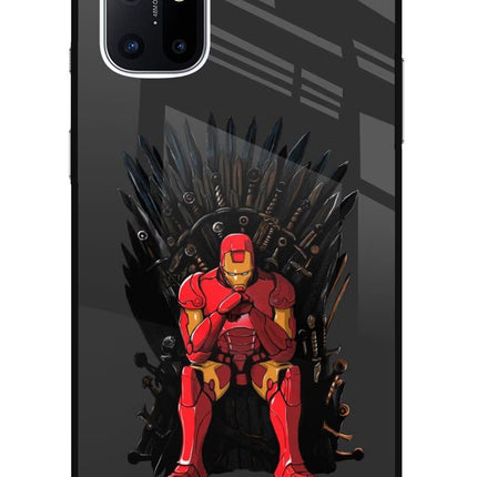 Ironman Throne Oneplus 8T Glass Case