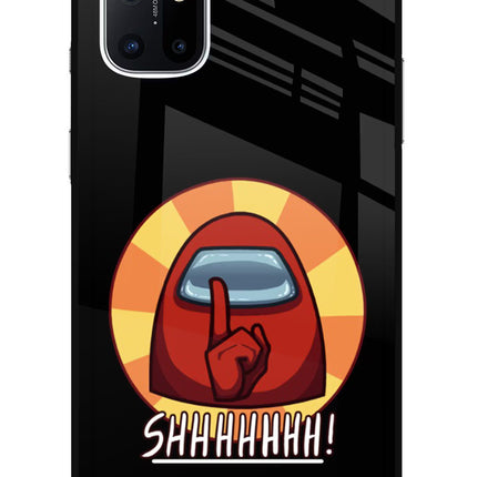 Among Us Shhh! Oneplus 8T Glass Case