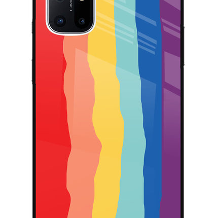 Rainbow Oneplus 8T Glass Case