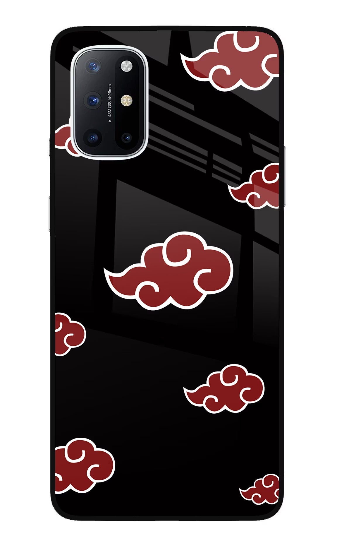 Akatsuki Oneplus 8T Glass Case Back Cover by Casekaro