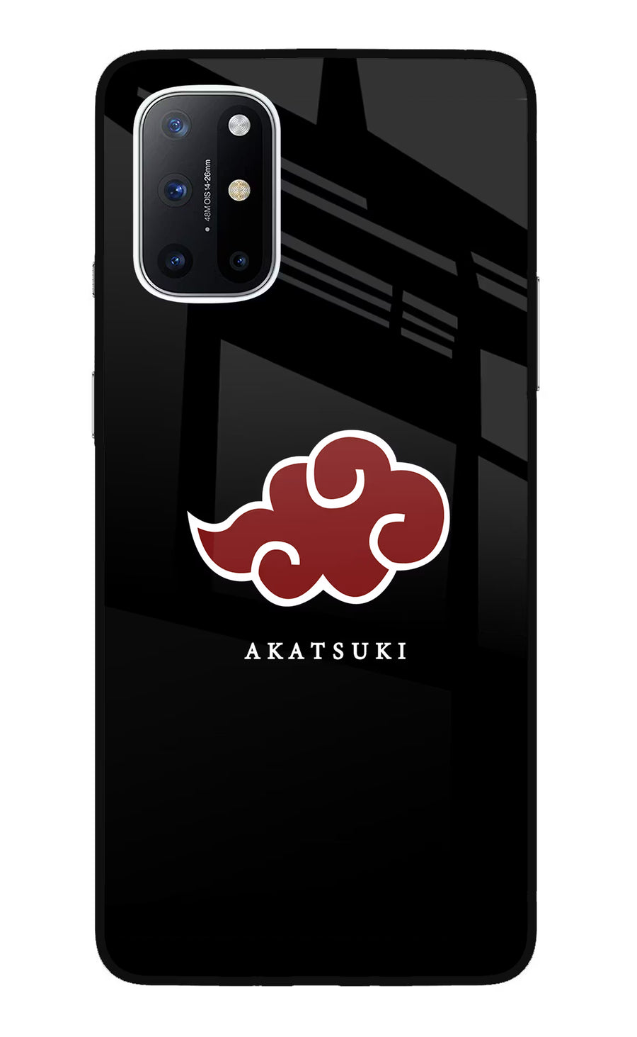 Akatsuki Oneplus 8T Back Cover, Glass case