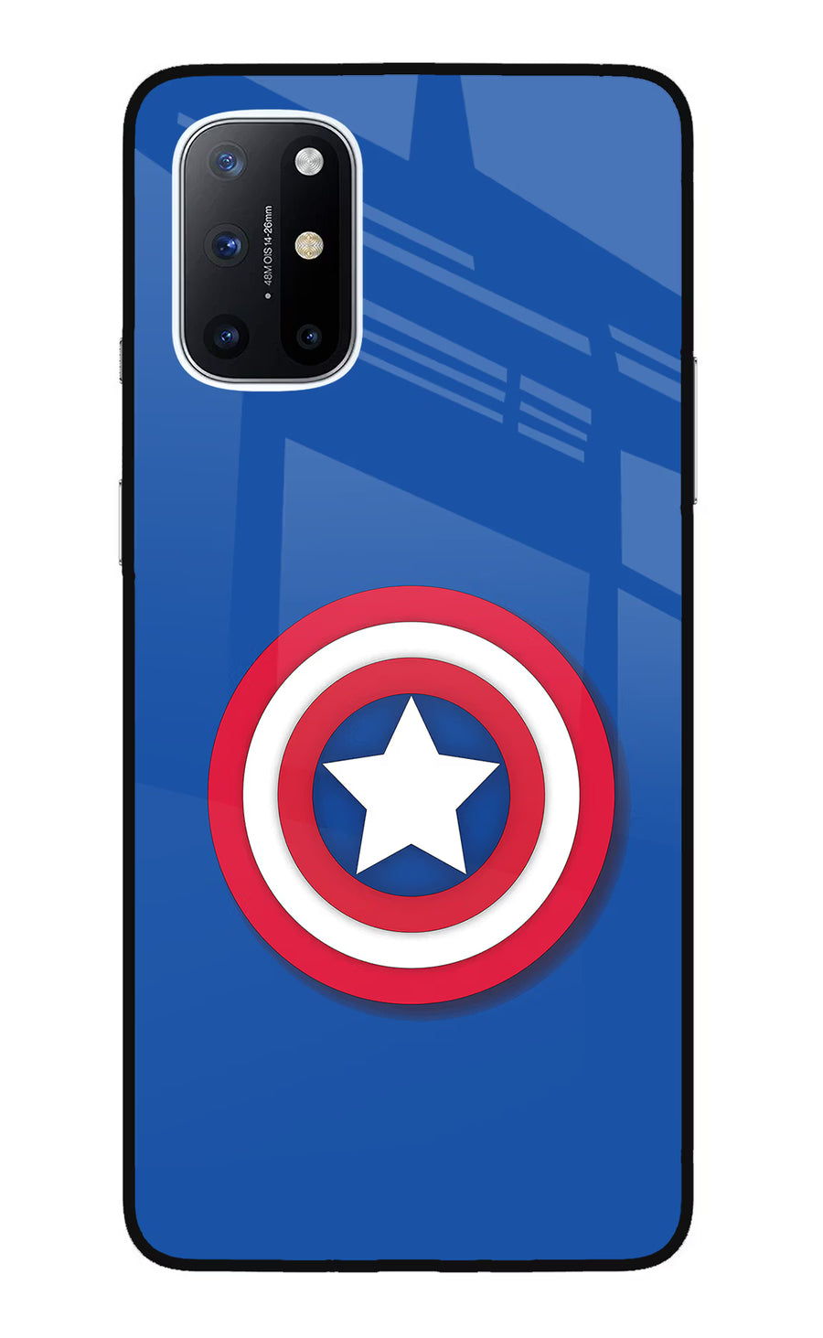 Shield Oneplus 8T Back Cover, Glass case