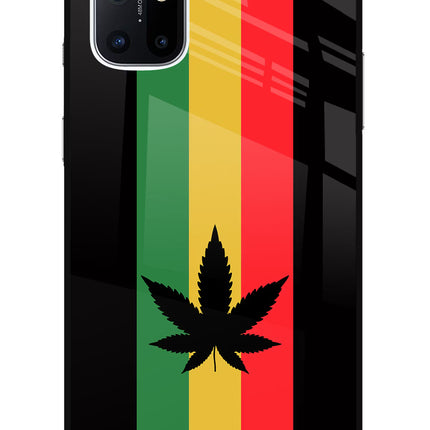 Weed Flag Oneplus 8T Glass Case