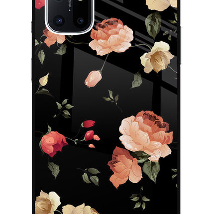 Flowers Oneplus 8T Glass Case