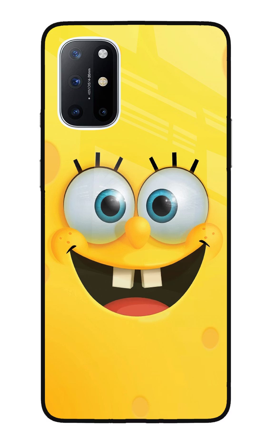 Sponge 1 Oneplus 8T Glass Case Back Cover by Casekaro