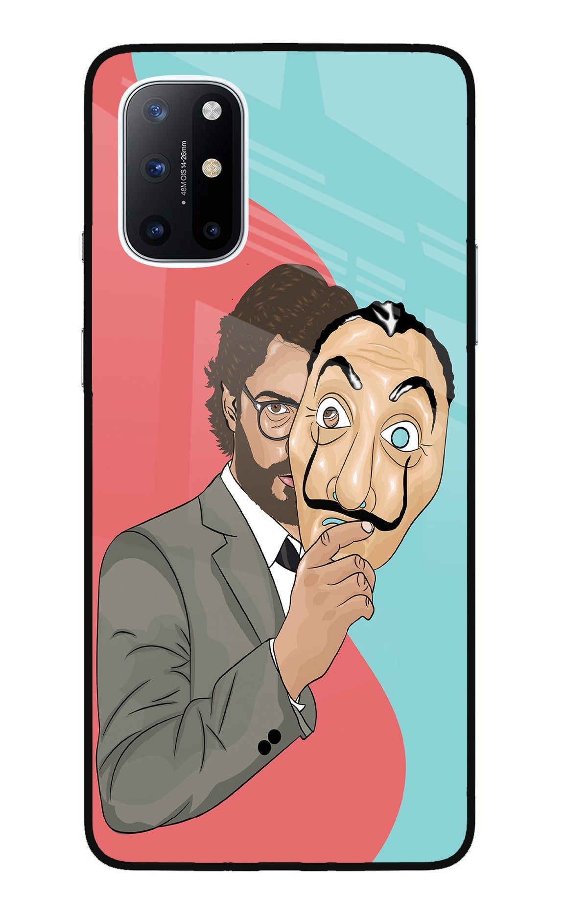 Professor Oneplus 8T Glass Case