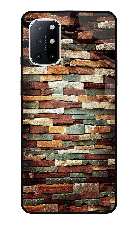 Bricks Pattern Oneplus 8T Glass Case