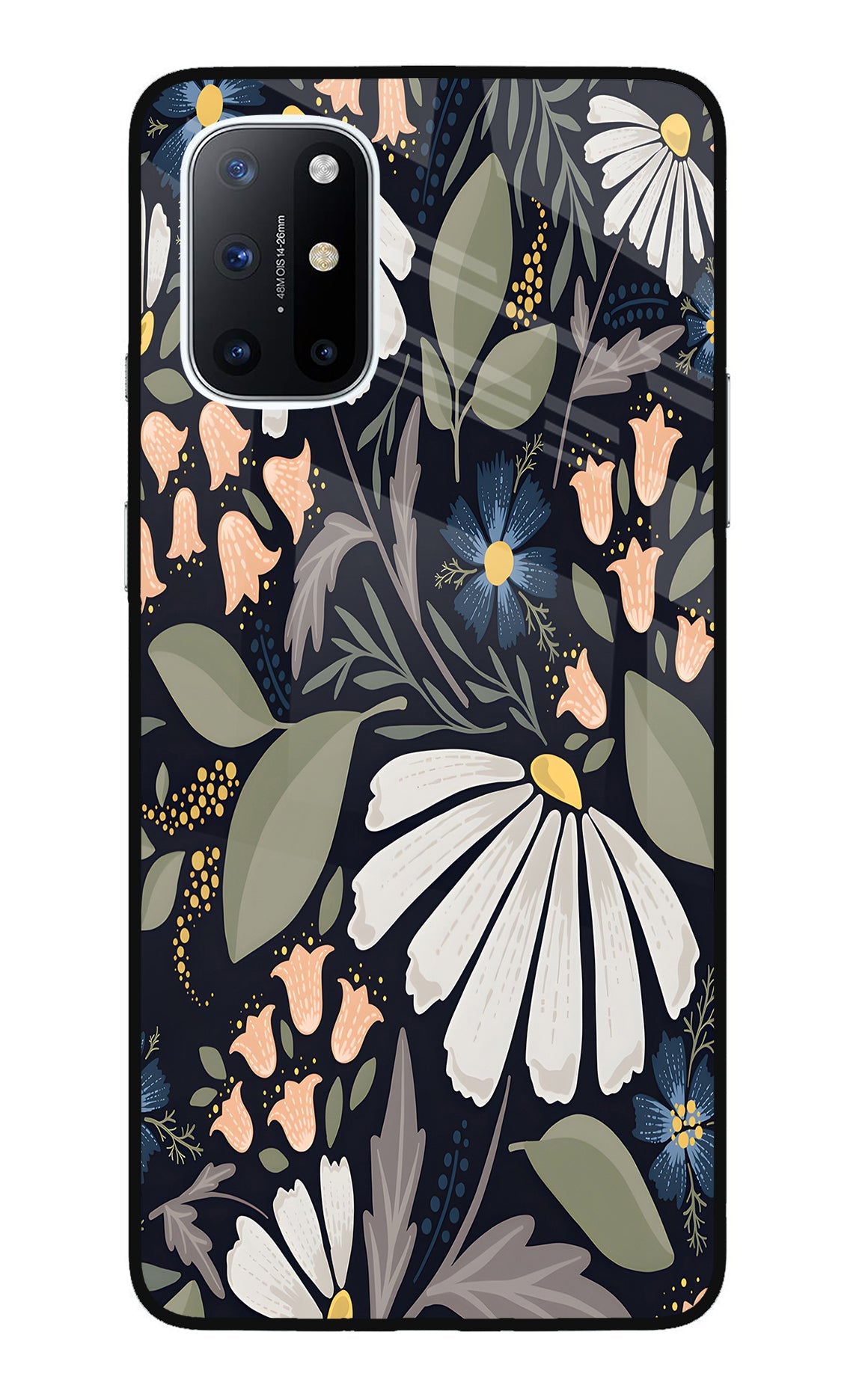 Flowers Art Oneplus 8T Back Cover