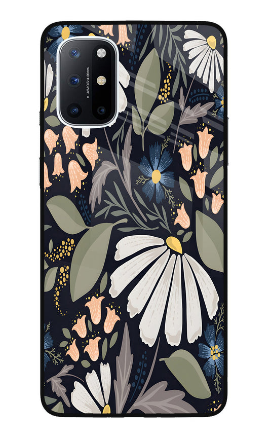 Flowers Art Oneplus 8T Glass Case