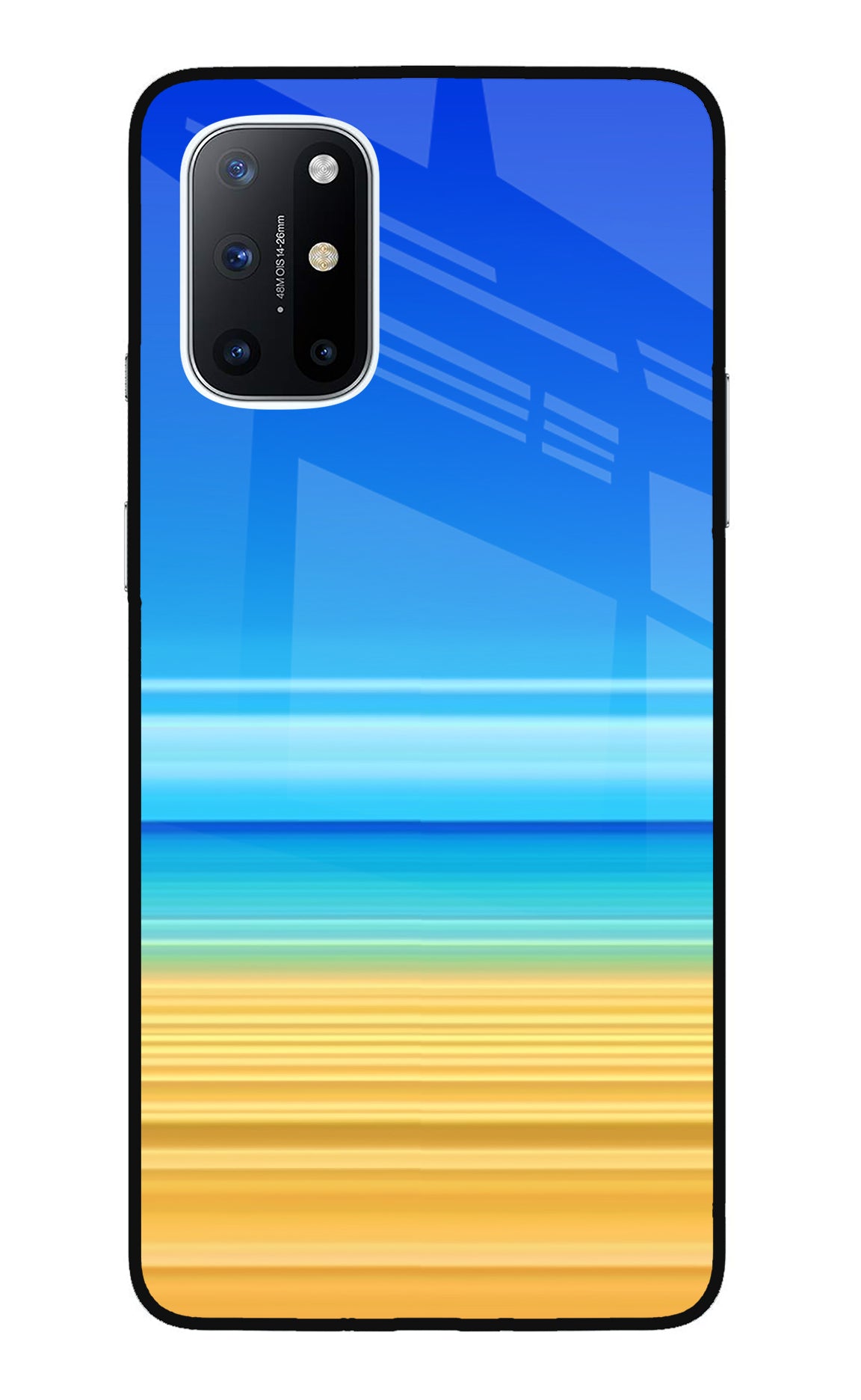 Beach Art Oneplus 8T Glass Case