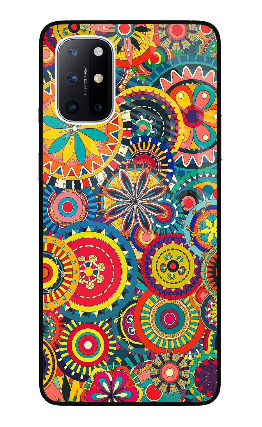 Gol Gol Art Oneplus 8T Back Cover, Glass case