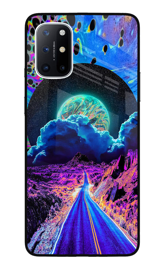 Psychedelic Painting Oneplus 8T Glass Case