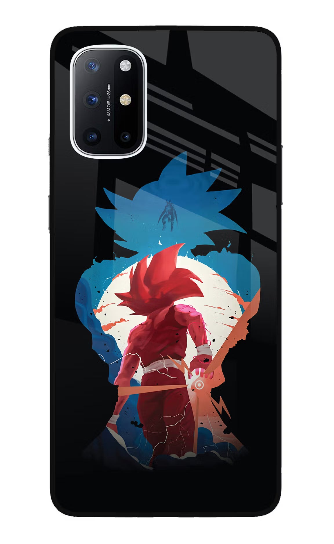 Goku Oneplus 8T Glass Case Back Cover by Casekaro
