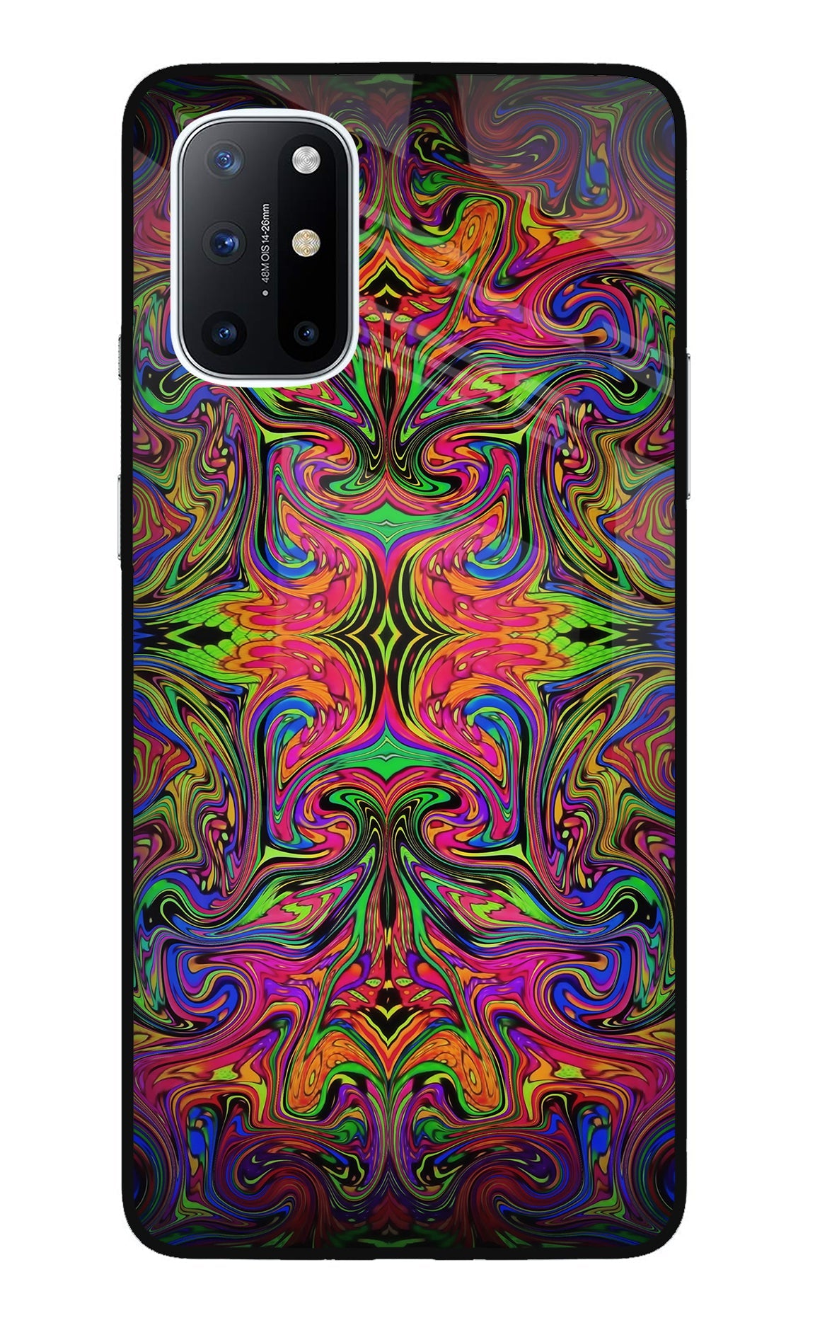 Psychedelic Art Oneplus 8T Glass Case