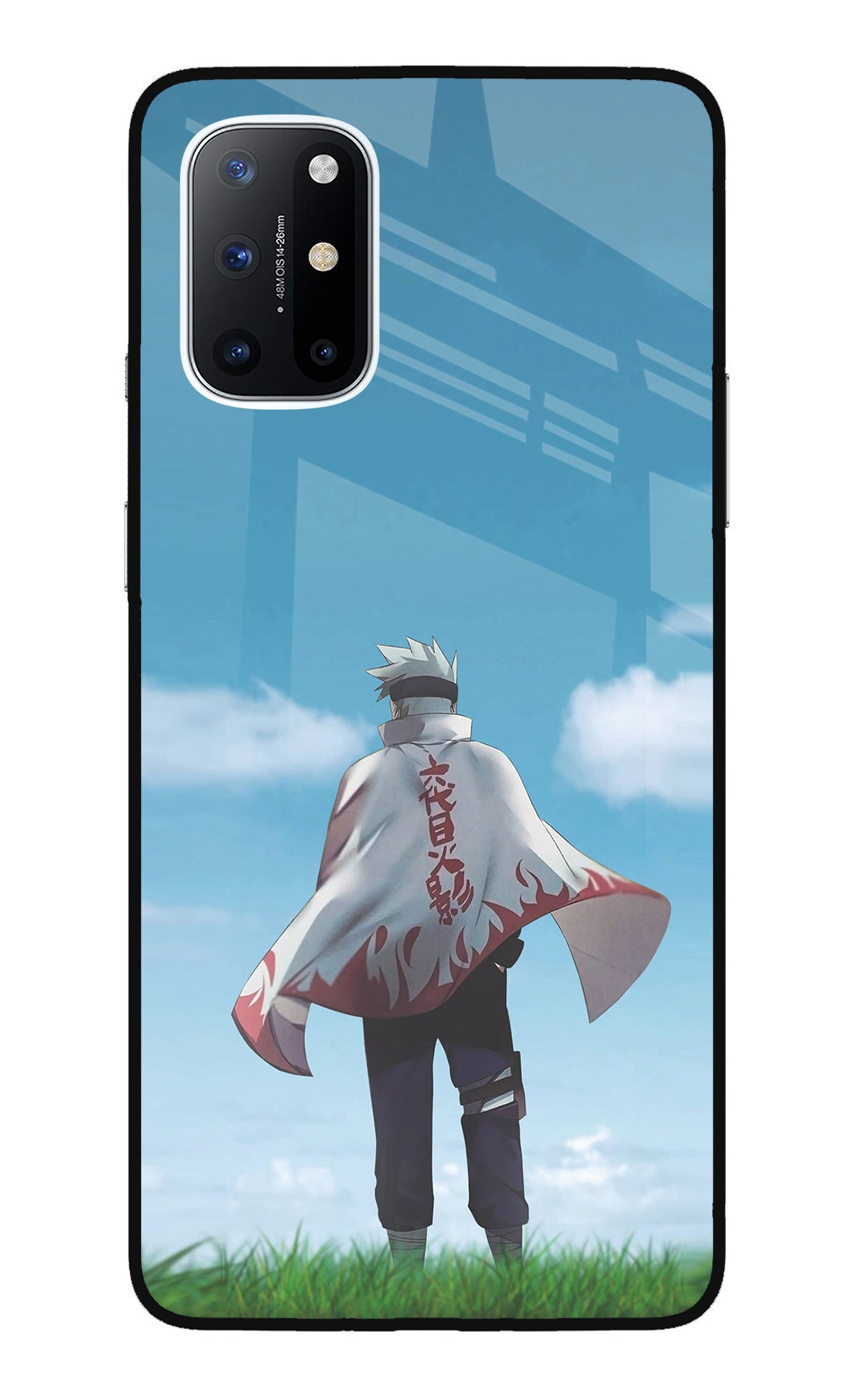 Kakashi Oneplus 8T Glass Case