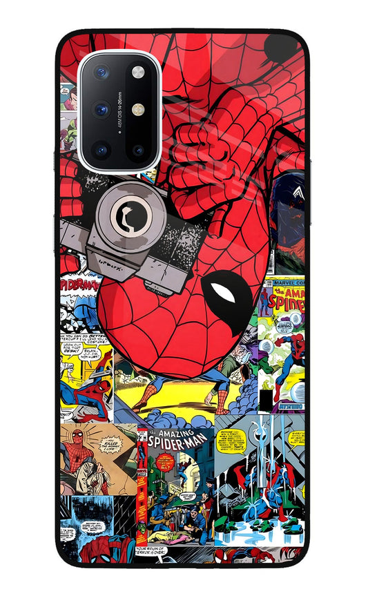 Spider Man Oneplus 8T Glass Case