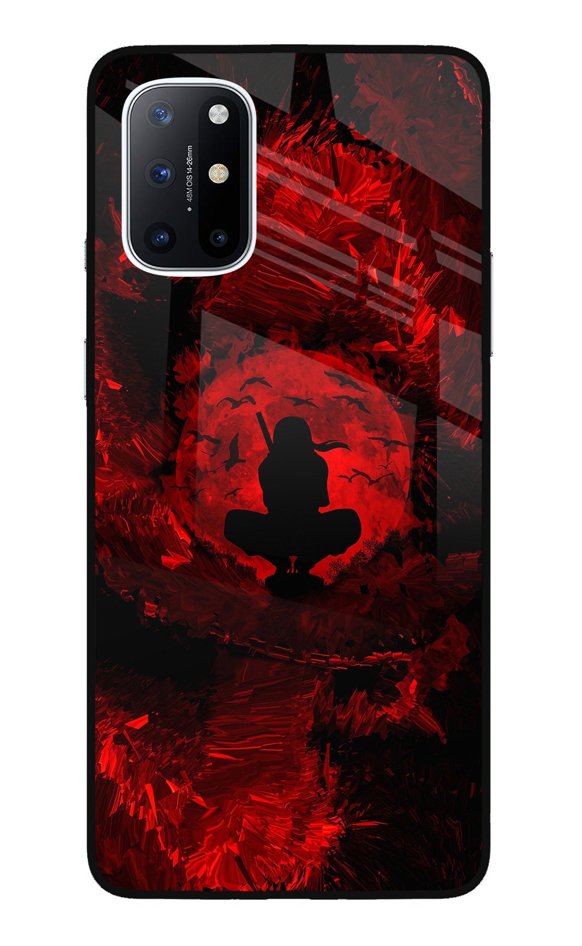 Itachi Uchiha Oneplus 8T Glass Case