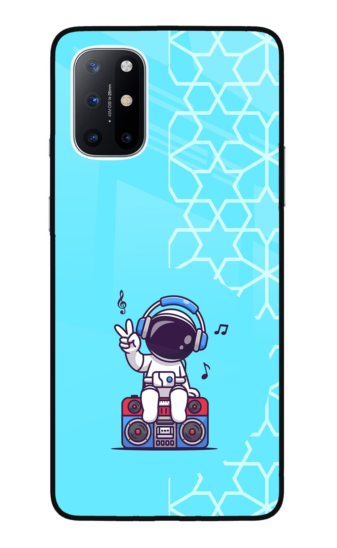 Cute Astronaut Chilling Oneplus 8T Back Cover