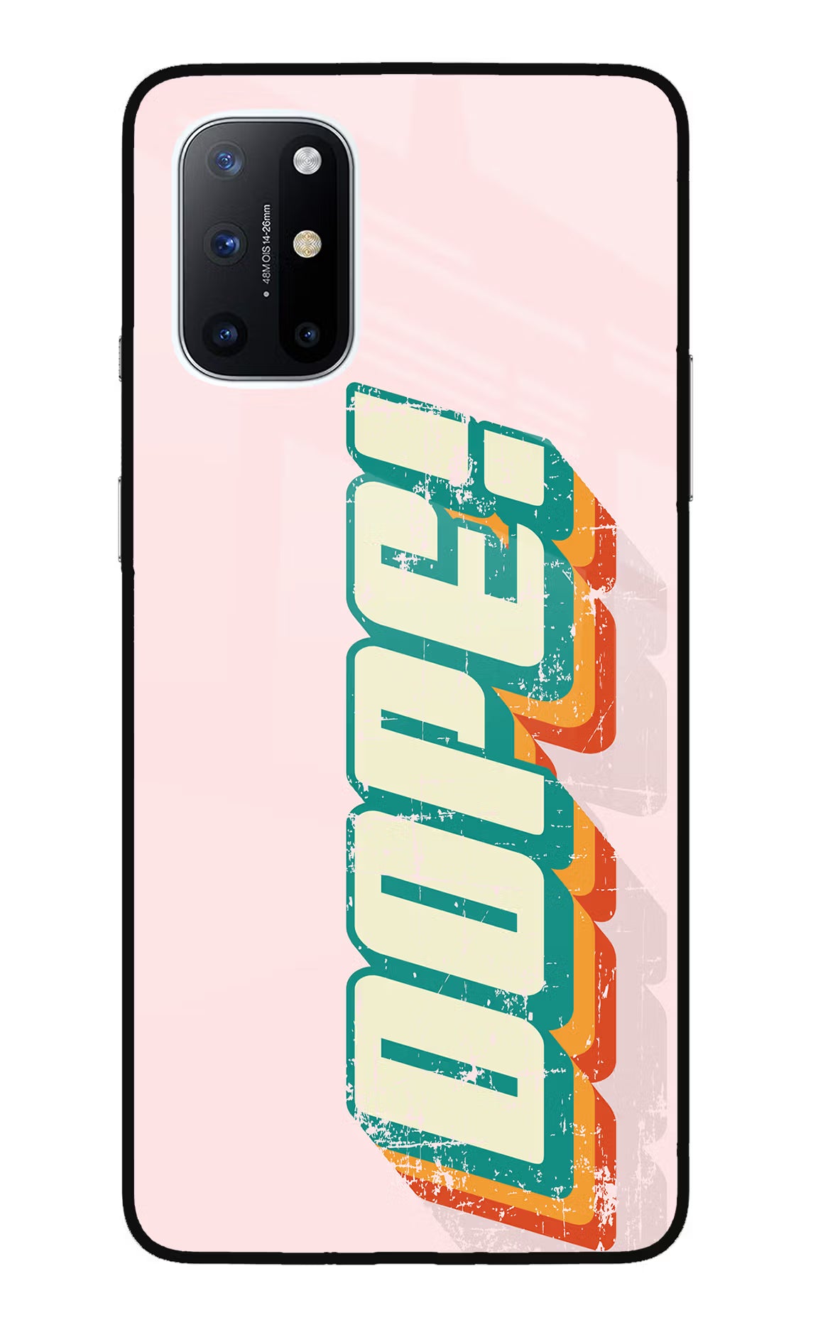 Dope Oneplus 8T Glass Case Back Cover by Casekaro