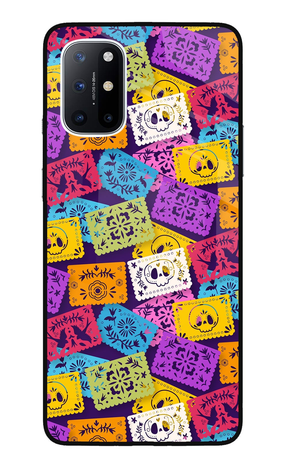Mexican Pattern Oneplus 8T Glass Case