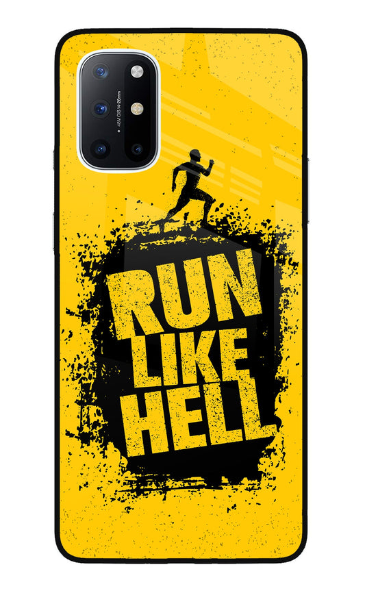 Run Like Hell Oneplus 8T Glass Case