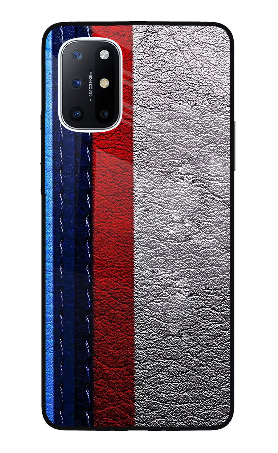BMW Stripes Oneplus 8T Back Cover, Glass case