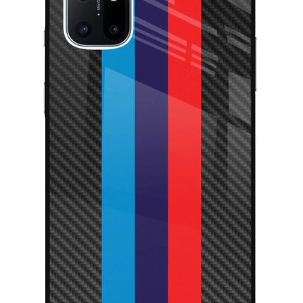 BMW Stripes Pattern Oneplus 8T Glass Case