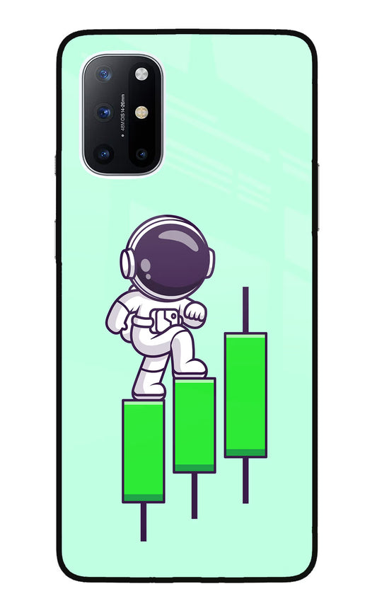 Astronaut Trader Oneplus 8T Glass Case