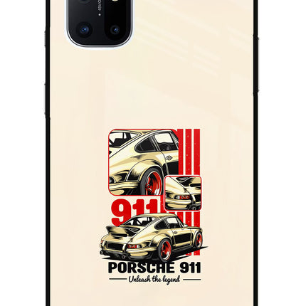 Classic Porsche 911 Oneplus 8T Glass Case