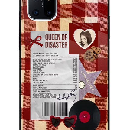 Queen of Disaster Oneplus 8T Glass Case