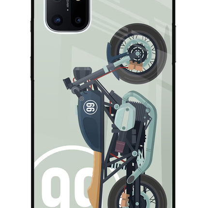 Classic Cafe Racer 99 Oneplus 8T Glass Case