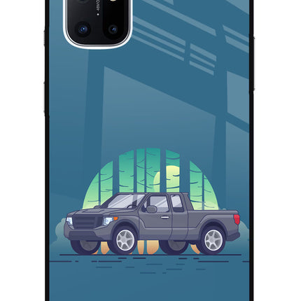 Retro Garage Vibe Oneplus 8T Glass Case