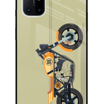 Vertical Speedster Oneplus 8T Glass Case