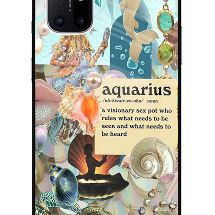 Aquarius Zodiac Oneplus 8T Glass Case