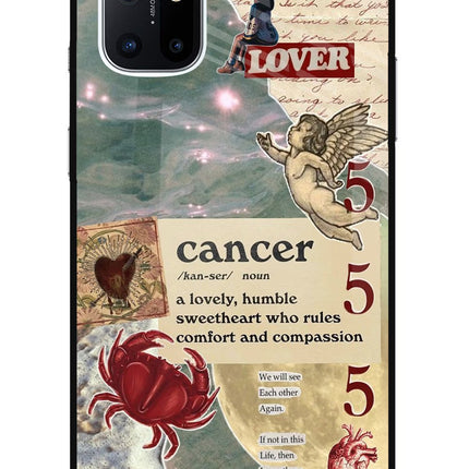 Cancer Zodiac Oneplus 8T Glass Case