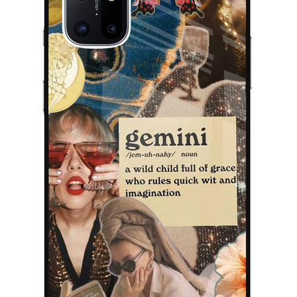 Gemini Zodiac Oneplus 8T Glass Case