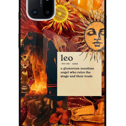 Leo Zodiac Oneplus 8T Glass Case