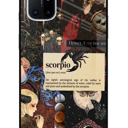 Scorpio Zodiac Oneplus 8T Glass Case