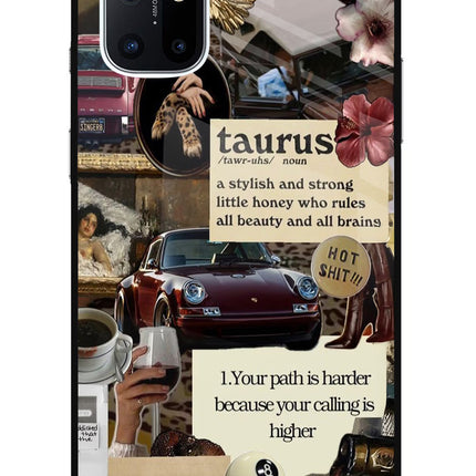 Taurus Zodiac Oneplus 8T Glass Case