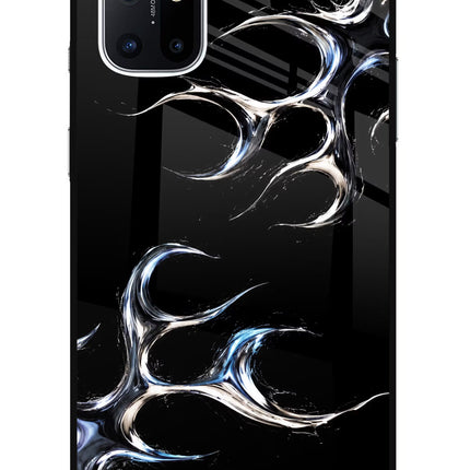 Chrome Tribal Oneplus 8T Glass Case