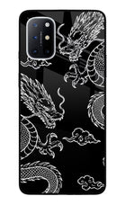 Twin Dragons Oneplus 8T Glass Case
